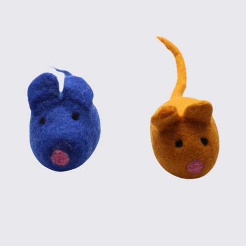 Felt Mouse Dolls