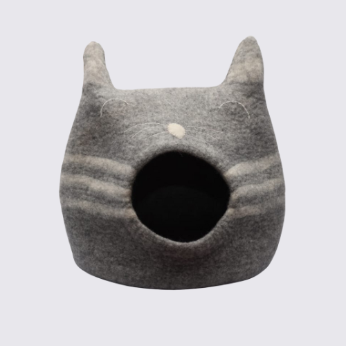 Felt Cat Cave (Cat Shaped)
